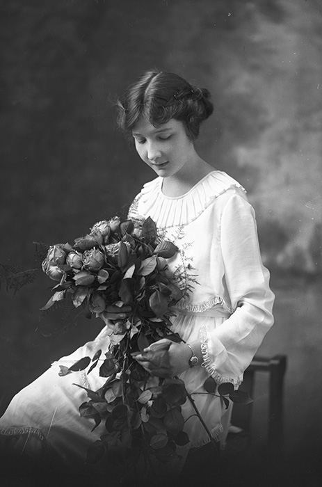 Ruth Edwards on her Wedding Day