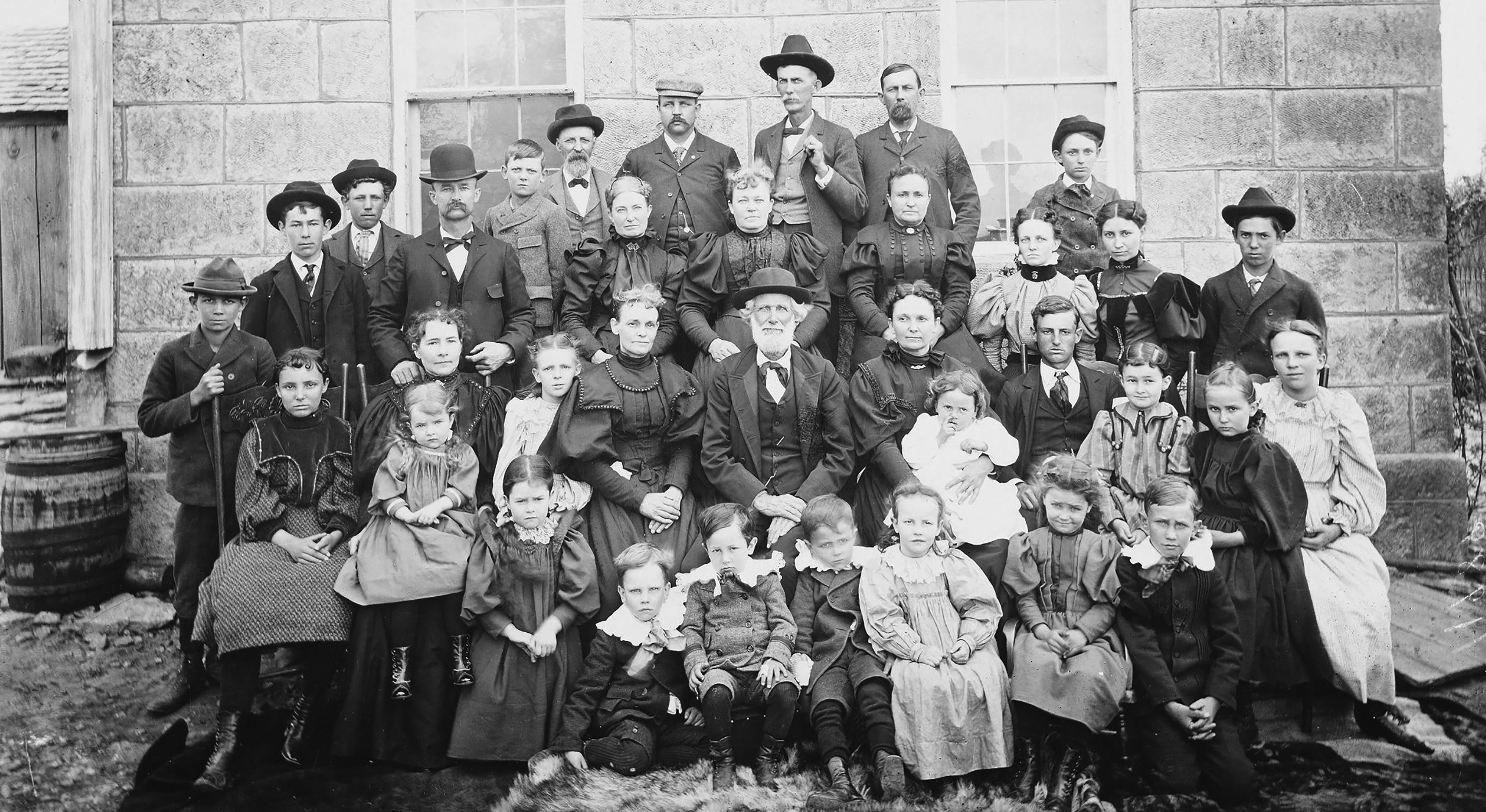 Edwards Family at Wreford, 1897